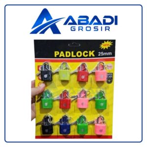 Gembok Padlock Warna 25mm