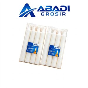 Lilin 484 Plastik Putih